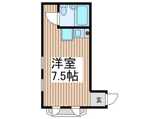 コスモマンションの物件間取画像